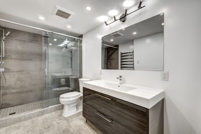 Contemporary Bathroom Storage